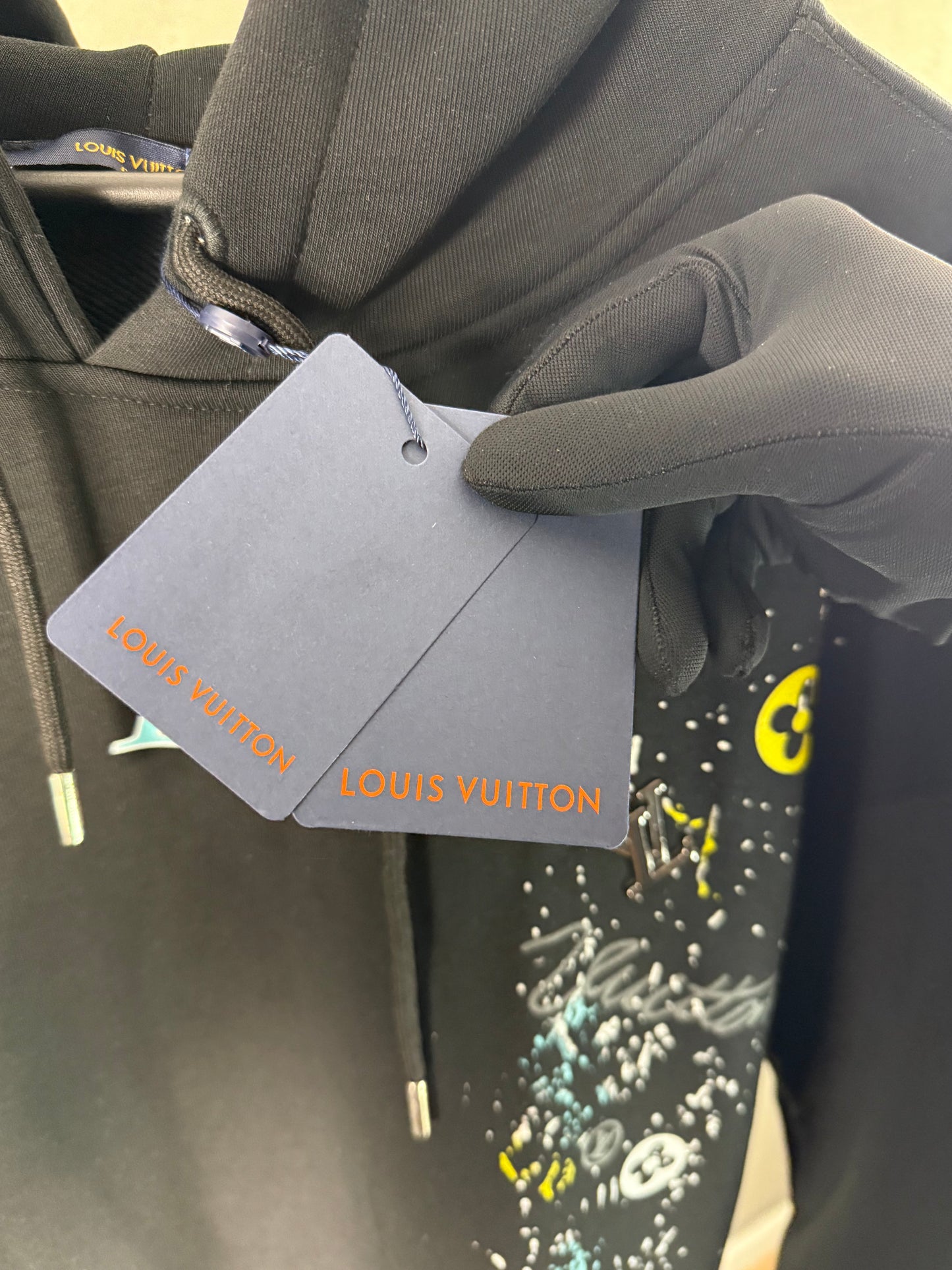 Louis Vuitton Black Hudie