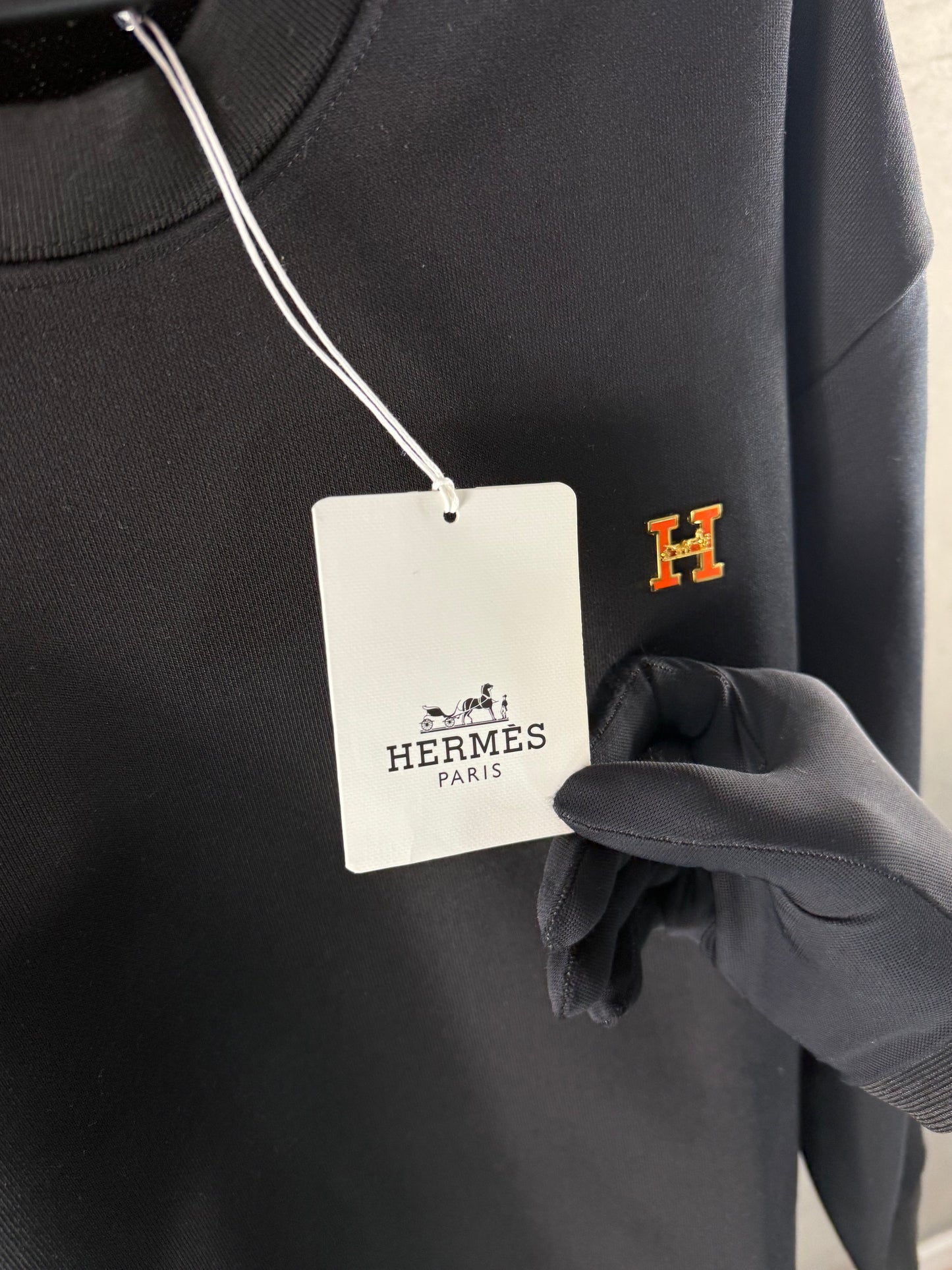 Hermes Black Shirt