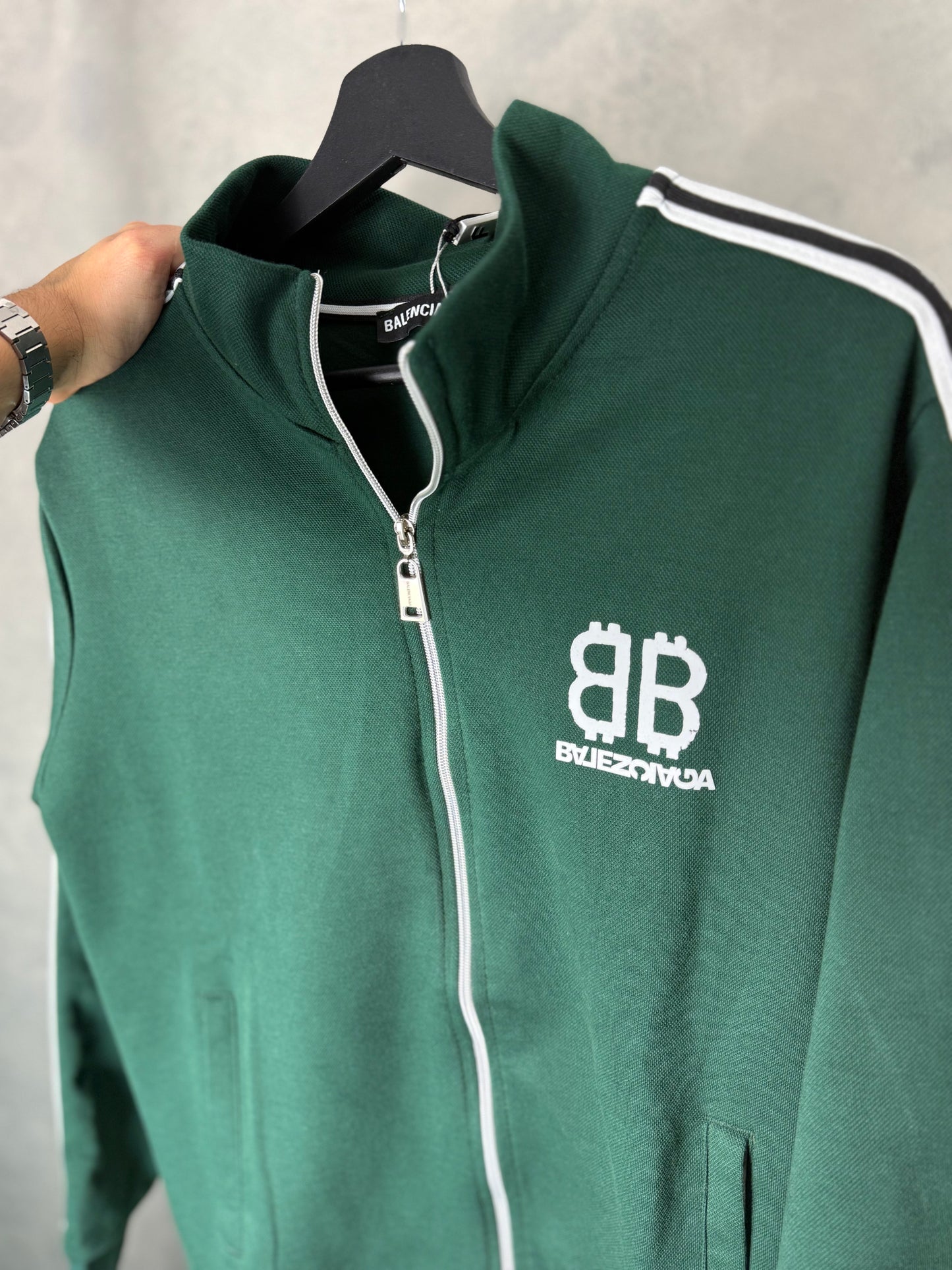 Balenciaga Green Tracksuit