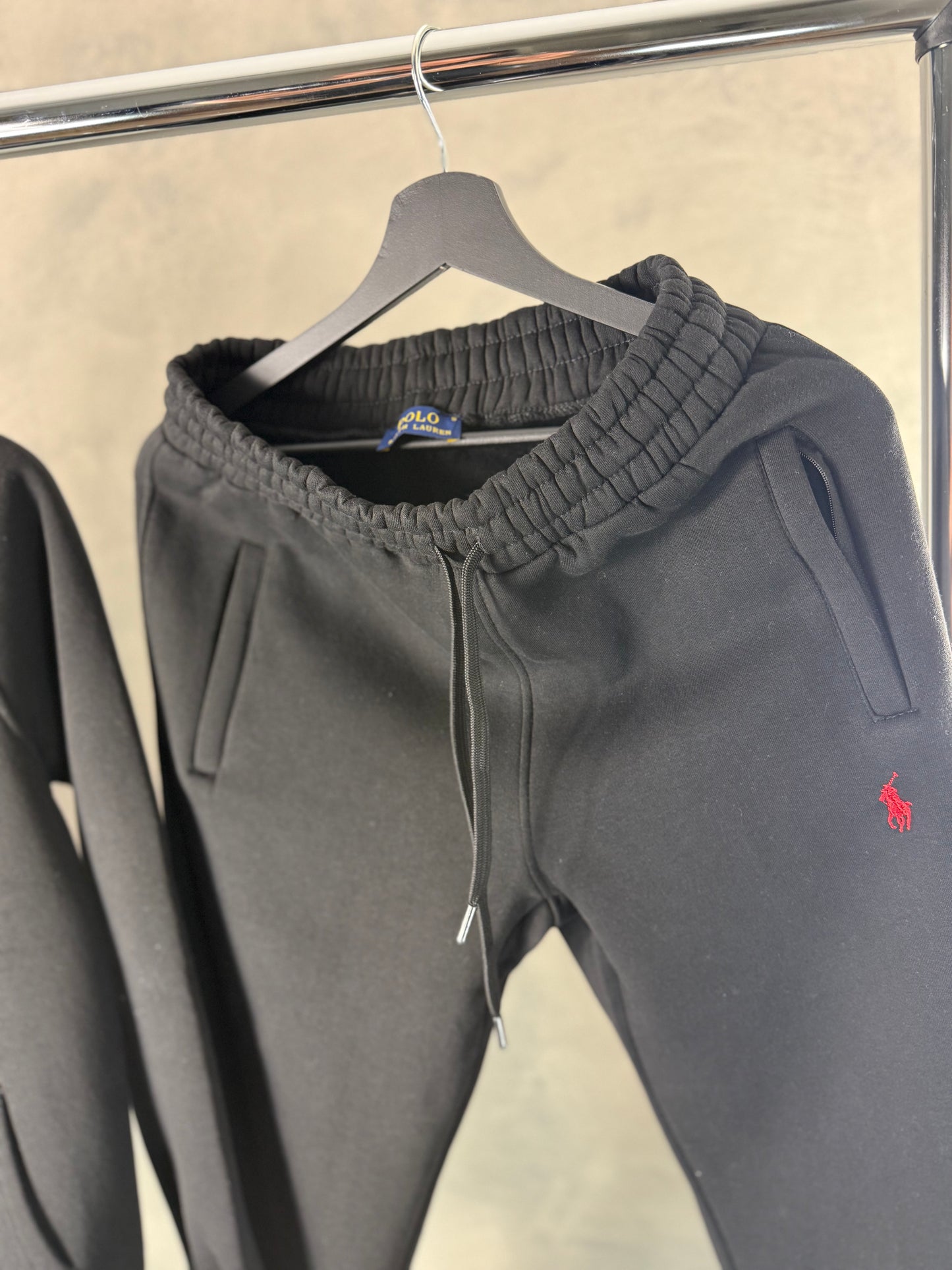 Polo Black Tracksuit