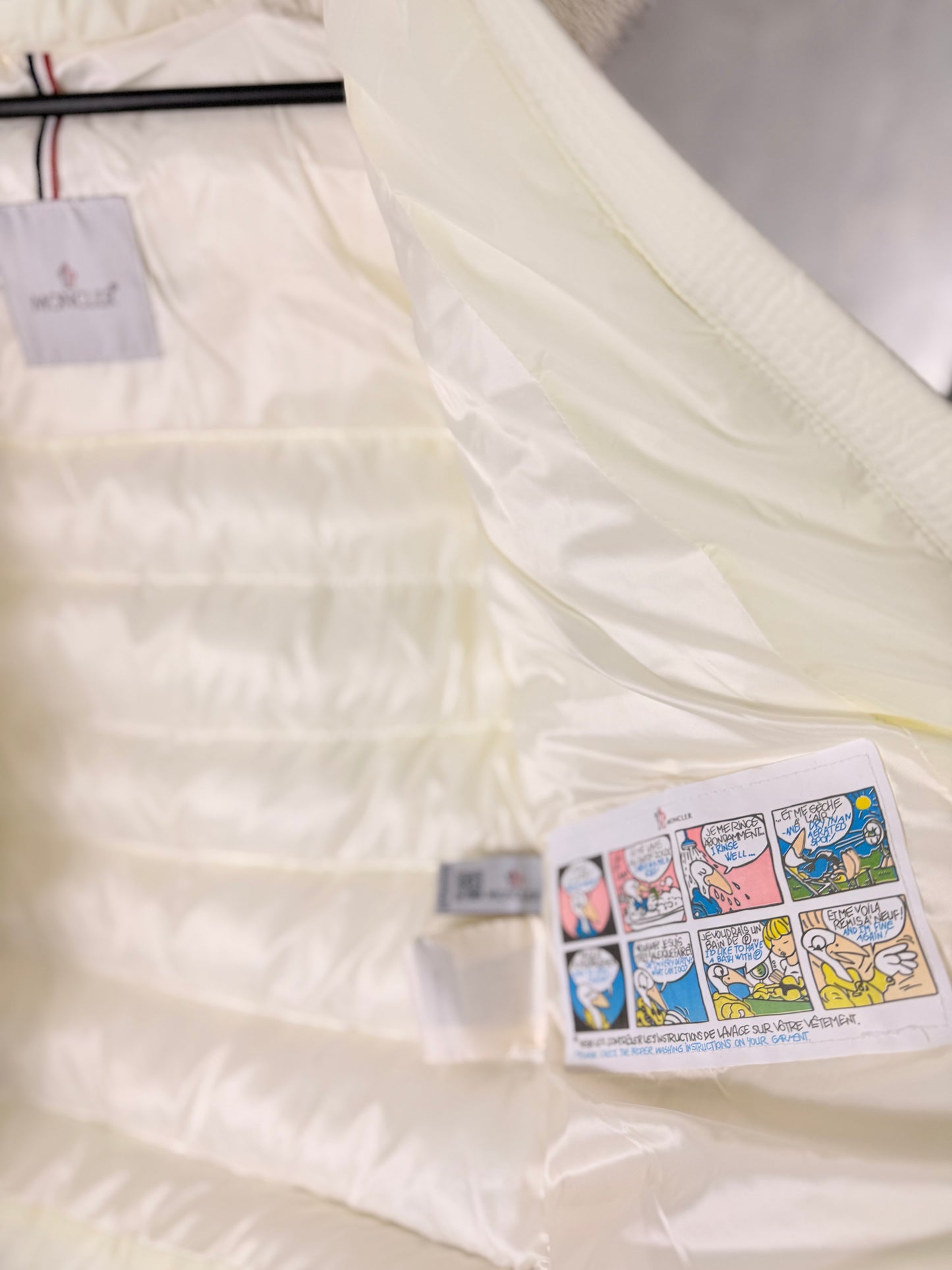 Moncler White Jacket