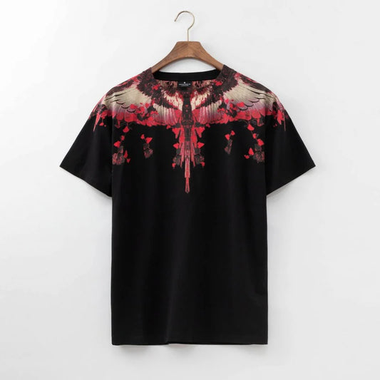 Marcelo Burlon - majica kratki rukav - black red