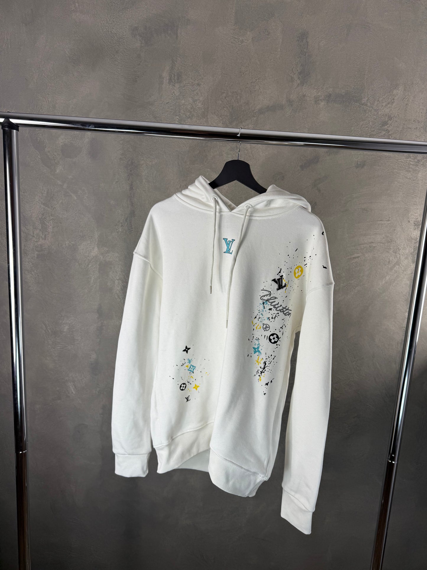 Louis Vuitton White Hudie