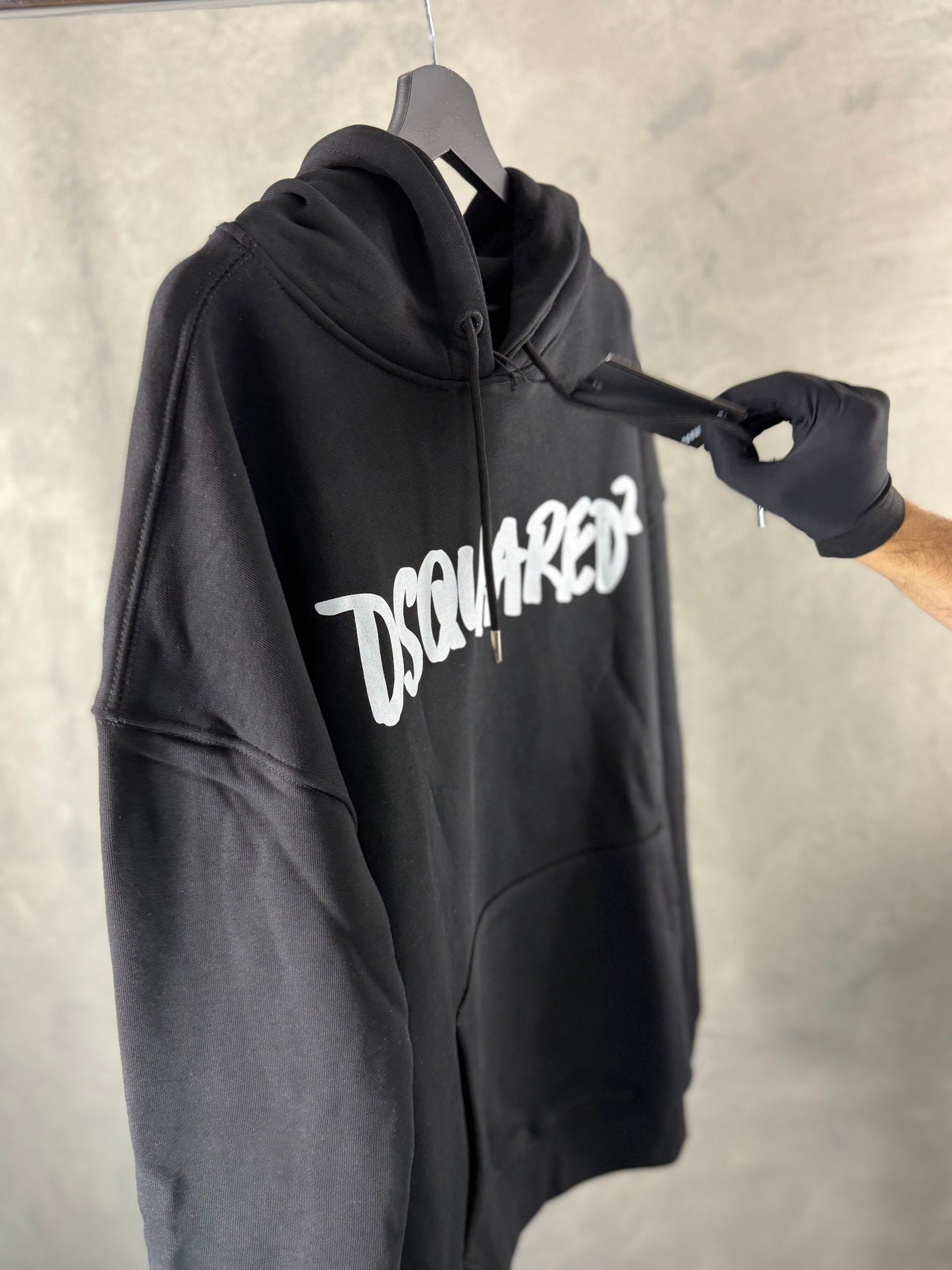 DSQUARED 2 Black Hudie