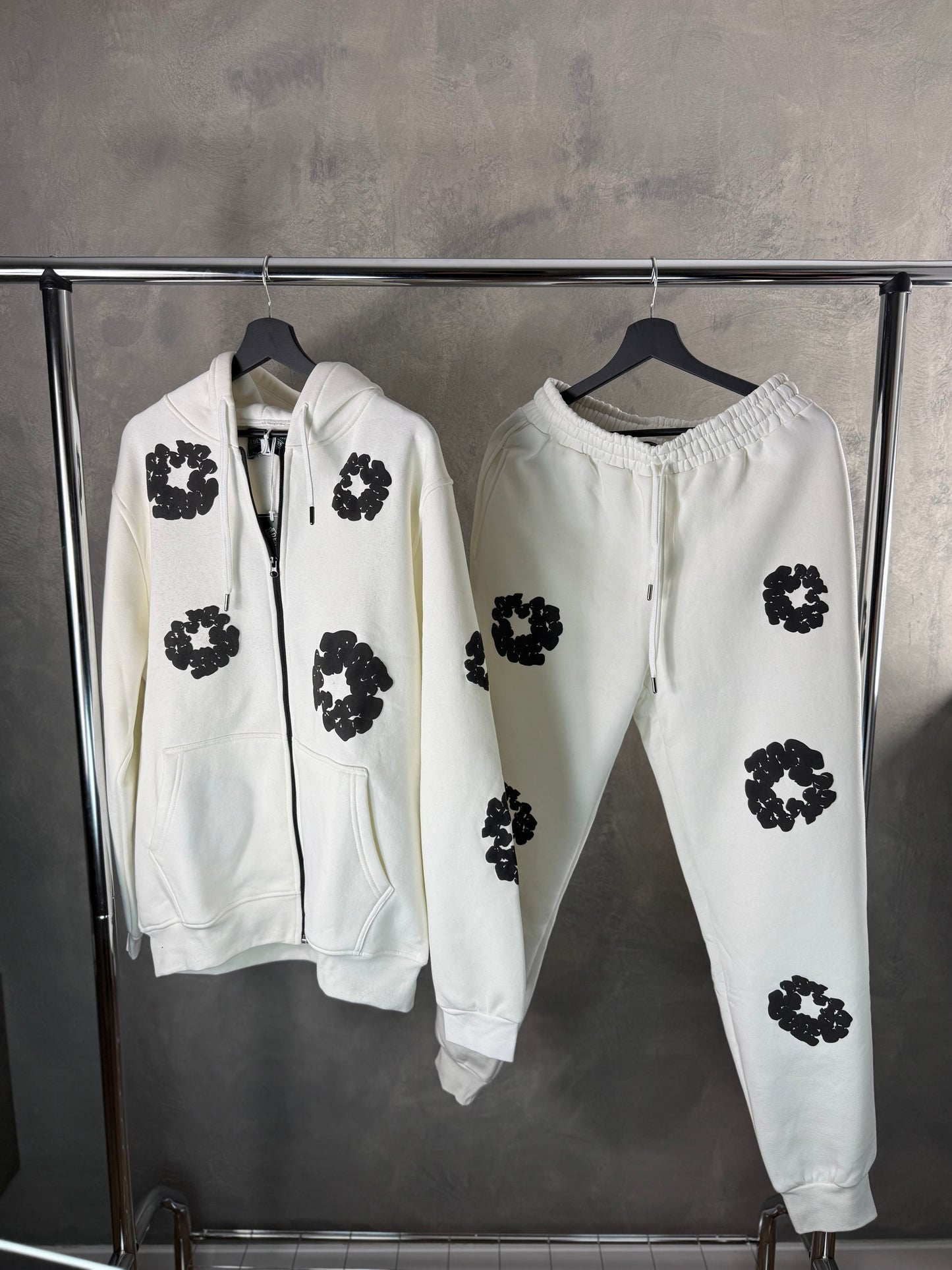 Denim Tears White Tracksuit