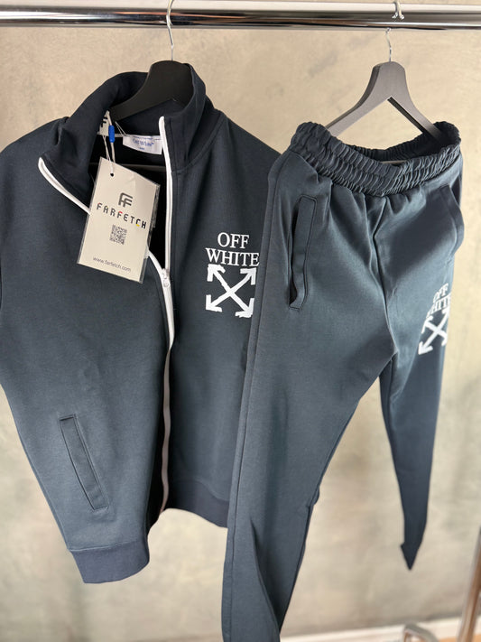 Offwhite Blue Tracksuit