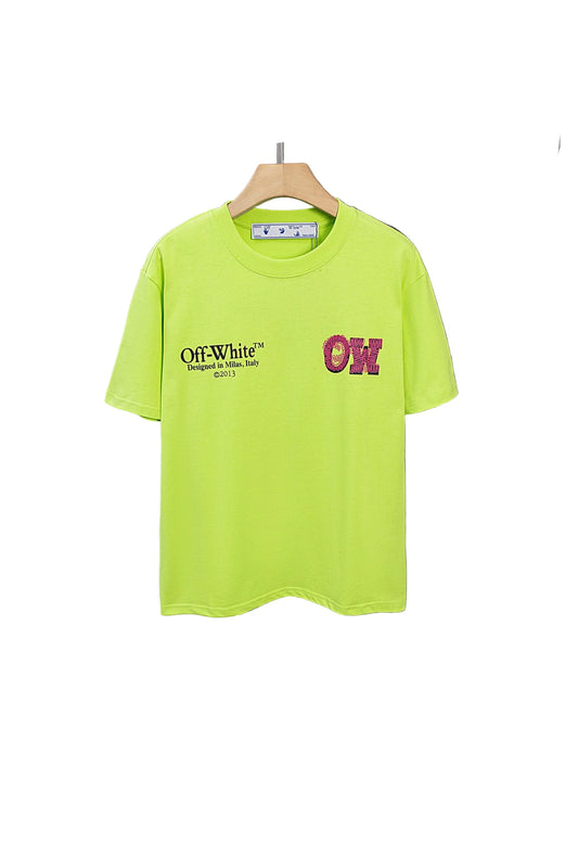Off White - majica kratki rukav - green